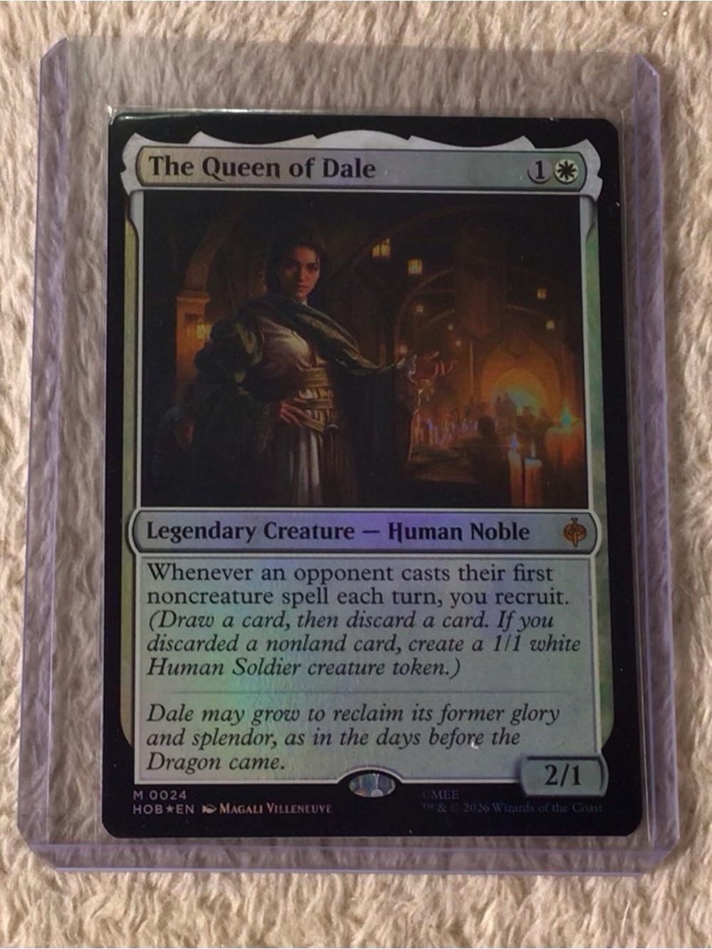 The Queen of Dale - Legendary Creature Card